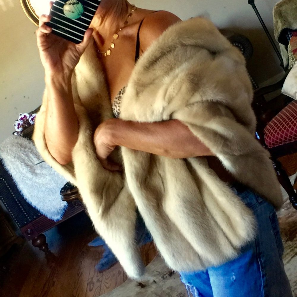 VINTAGE ROBERTS & LIEBERS SF Mink Blonde